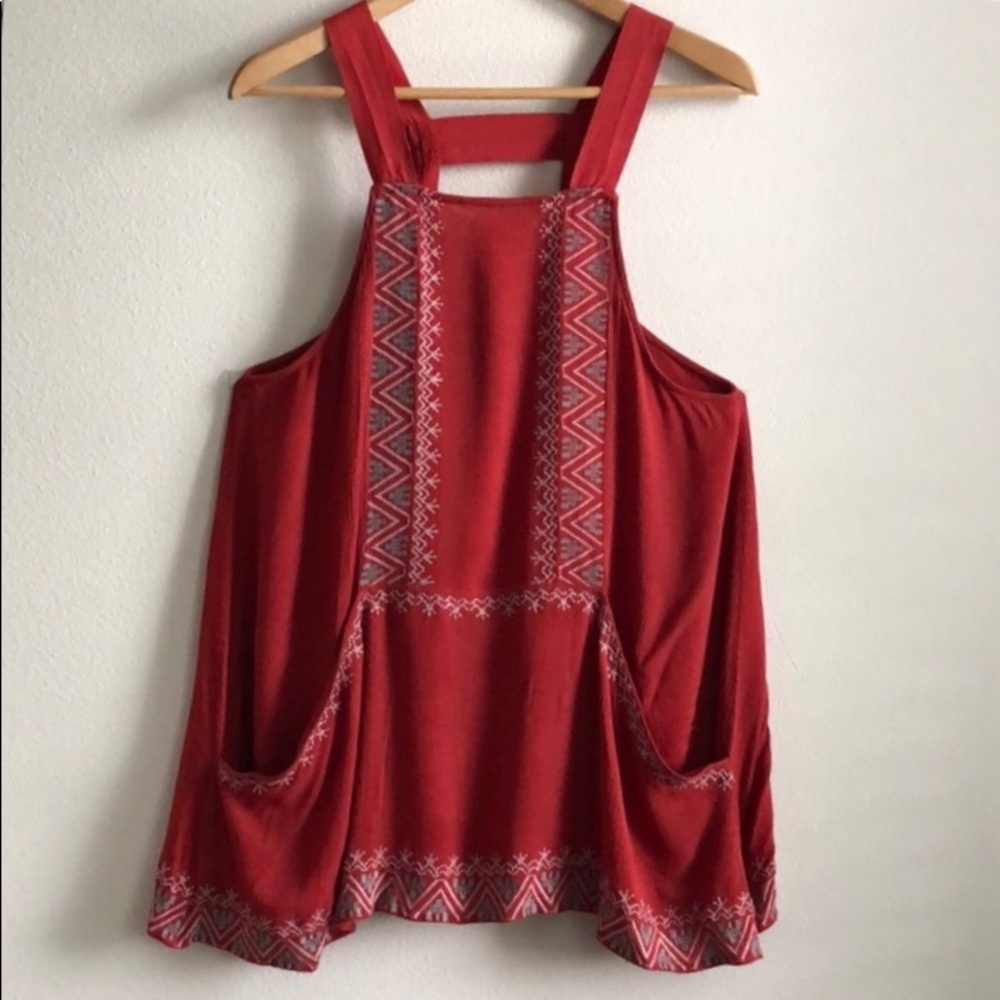 Anthropologie pocket tunic